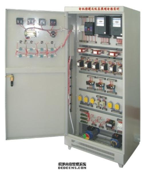 电机控制及仪表照明电路实训考核装置