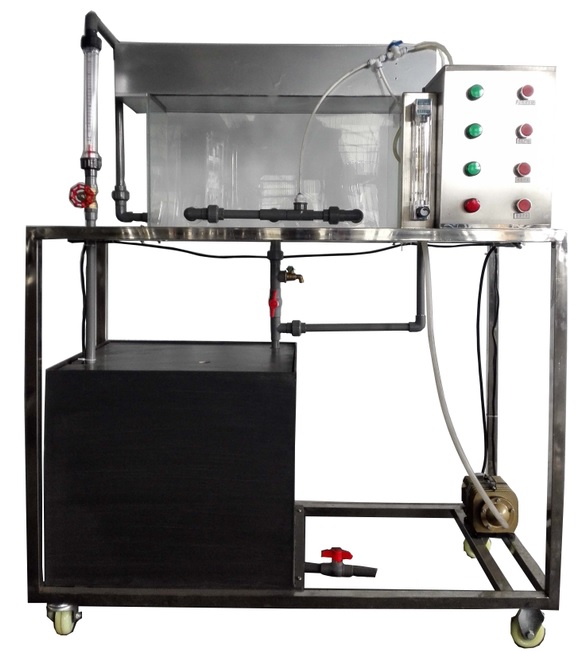 臭氧紫外光杀菌分点测定系统实验装置  